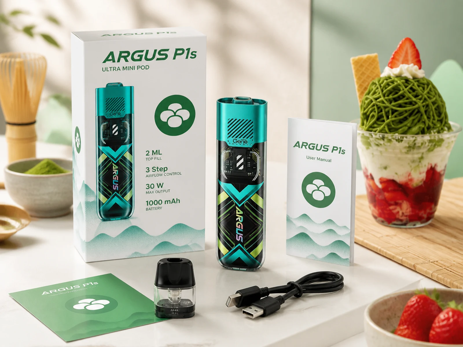 WINDBAR ARGUS P1s box contents overview